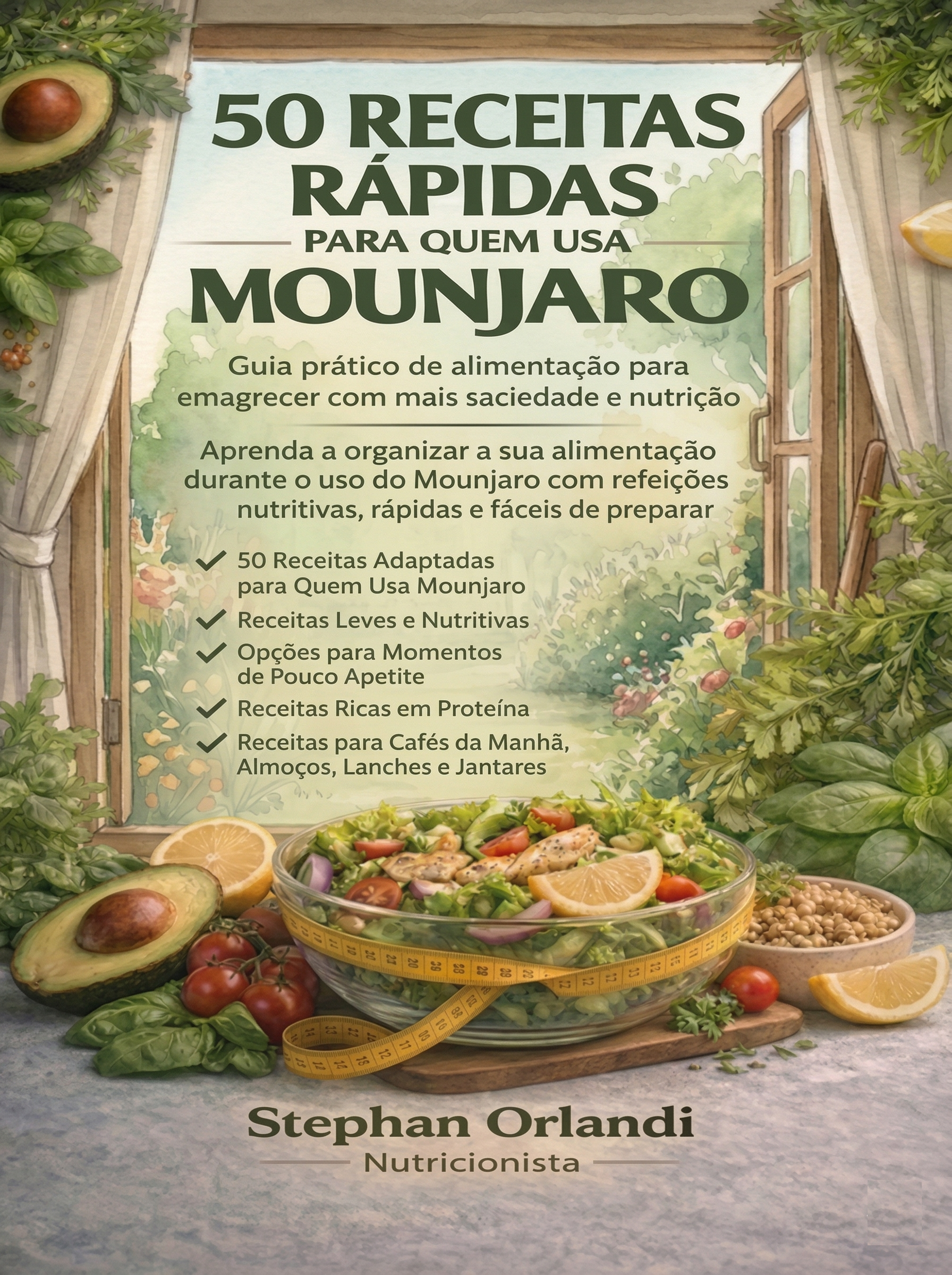 Capa Ebook 50 Receitas Mounjaro